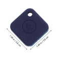 thumbnail image 4 of KAKOWELY 2 Pcs Étui Intelligent Sans Fil en Silicone Portable Compatible pour Tile Mate Pro, 1.5"X1.5"X0.08 Pouces, 4 of 5