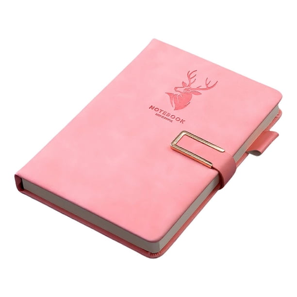 Multifunctional Notebook Business Notepads Stationery Notebooks Thick Journal Notebook Meeting Notepads for Office brown