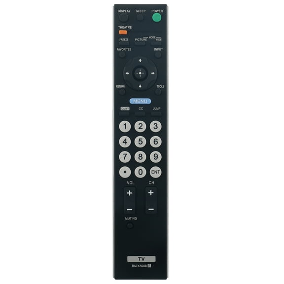 RM-YA008 Replaced Remote Control for Sony TVKLV-37M400A KLV-40M400A KLV-32M400A