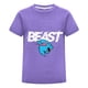 thumbnail image 1 of Playera Infantil MrBeast Unisex Niño Niña Algodón Cómoda Verano Moda Pantera Azul Estilo Juvenil Ropa Regalo Cumpleaños Diario, 1 of 4