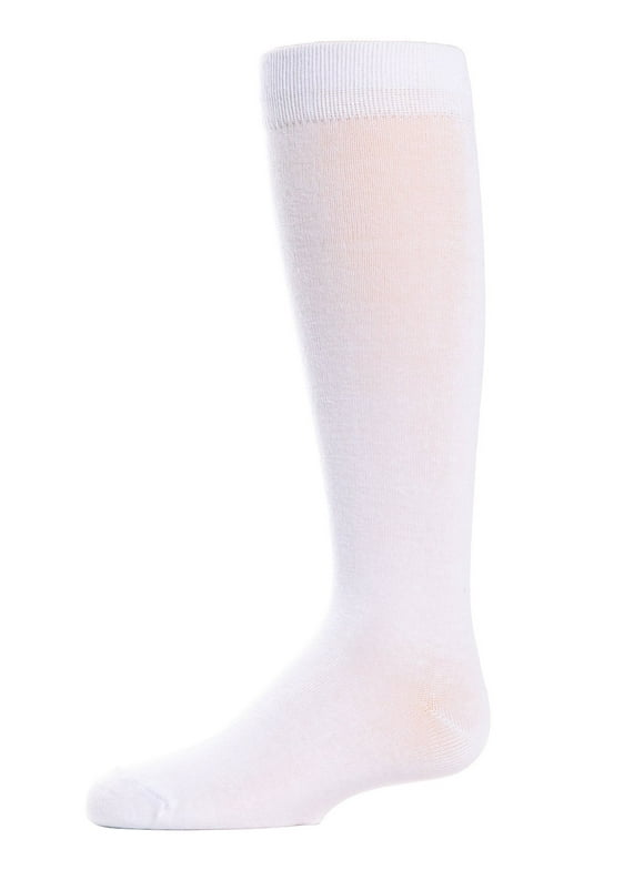 Girls White Dress Socks