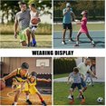 thumbnail image 5 of Calcetines deportivos con agarre para niños, calcetines acolchados antideslizantes para deportes de fútbol para niños de 8 a 12 años, 3 pares, 5 of 5