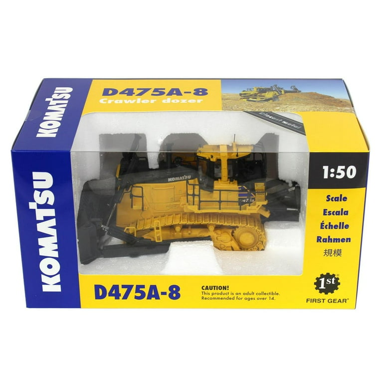 【非売品】コマツ ブルドーザー D475A 1/50 Amazon | 1/50 コマツ ブルドーザ D475A ダイカストスケール