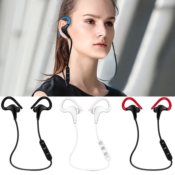 Twowood auricular Sports Ear-gook Sound estéreo en la oreja Auriculares compatibles con Bluetooth Auriculares de micrófono