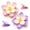 Mix, variant on Magnetic Flower Bag Clips 10Pcs, 3D Lotus Sealing Clips for Food, Fridge Magnet Note Holders for Kitchen & Office