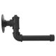 thumbnail image 3 of Estante de almacenamiento montado en la pared, colgador de tubos multifunción, soporte para toallas y ropa, accesorio negro, 3 of 5