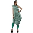 thumbnail image 3 of Moomaya Robe Kurti Sans Manches à une Épaule Imprimée pour Femmes, Vêtement de Créateur Boho pour Fête, 3 of 7