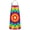 Rainbow Tie Dye, variant on Rainbow Tie Dye Circular Pattern Apron-Garden Aprons for Women with Pockets-Cotton Linen Waterproof Kitchen Cooking Gardening Aprons Adjustable for Kitchen,Cooking,BBQ and Salon 33x27 Inch