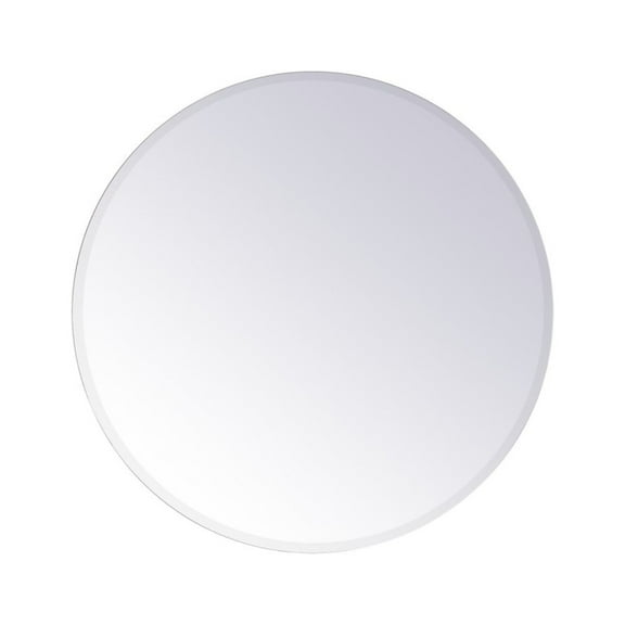 Gracin Round Mirror 36 inch in Clear