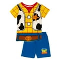 thumbnail image 1 of Toy Story Pyjama Court Woody pour Garçons 4-5 Ans Jaune/bleu/blanc Jaune/bleu, 1 of 3