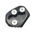 thumbnail image 4 of Almohadilla de placa de ampliación de pata de motocicleta, CNC, aleación de aluminio, para , soporte auxiliar de repuesto para , negro Sunnimix Almohadilla para agrandar la pata de cabra, 4 of 8