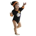 thumbnail image 7 of MUXiin Toddler Boys Halloween Short Sleeve Bodysuit Outfit With Adorable Cartoon Print For Casual Playwear, 7 of 7