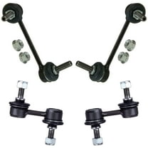 Detroit Axle - 4 Sway Bars for 1997-2001 Honda CR-V 1998 1999 2000 Stabilizer Sway Bars CRV Front & Rear Replacement