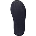 thumbnail image 7 of Mens Genuine Sheepskin Easy Slip On Twin Gusset Winter Slipper Boot - Navy - US 7, 7 of 7
