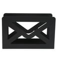 thumbnail image 2 of Desktop de escritorio Metal Mail Organizador Organizador de Letras Negras Multimfuncionales Organizador de Clasificación de Cartas Multifuncionales Con Diseño de Sobre recorte para, 2 of 7