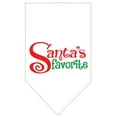 thumbnail image 4 of Mirage Pet Santa's Favorite Screen Print Pet Bandana Yellow Size Small, 4 of 10