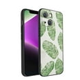 thumbnail image 1 of Compatible with iPhone 14 Plus Phone Case, Leaves-Green-Leaf-MIni-3 Case Men Women, Flexible Silicone Shockproof Case for iPhone 14 Plus, 1 of 1