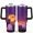 Horror Vintage-148, variant on Halloween Bat Tumbler 40oz - Black Cat Witch Themed Design - Vacuum Insulated Travel Mug - Leak Proof & Spill Resistant