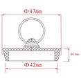 thumbnail image 2 of RV Tapones universales BRILLAR para fregadero de baño y cocina tapón de drenaje de PVC 36mm ~ 41mm, 2 of 4
