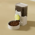 thumbnail image 2 of Gravity Pet Feeder Automatic Cat Feeder with Pet Food Bowl for Small Medium Dog Puppy Kitten Cat Supplies, 2 of 6