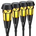 thumbnail image 1 of Luces solares para antorchas de jardín Evelynsun paquete de 4, impermeables, 1 of 7