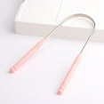 thumbnail image 3 of Mightlink 3Pcs/Set U-Shaped Tongue Cleaner Anti-Slip Handle Stainless Steel Tongue Scraper Oral Brush Cleaning Tool for Adult, 3 of 8