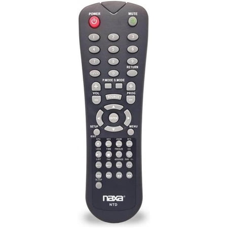 Naxa NAXA Original Replacement Remote Control for Naxa NT and NTD Model 12 Volt TVs and TV/DVD Combo Players