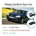 For Volkswagen VW Golf MK4 MK 5 V GTI 19972007 Windshield Car Wipers