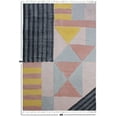 thumbnail image 3 of Casavani Indian Boho Rug Handmade Cotton Rug,Blue 4x10 ft, 3 of 6