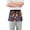 Cartoon Skate, variant on Monkey and Banana Server Apron with 3 Pockets Waterproof Waitress Waist Short Apron for Man Woman 12 Inches