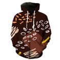 thumbnail image 1 of Sudadera con capucha y cremallera para hombre, diseño de grafiti de arte abstracto, divertida, de manga larga, con estampado 3D, estilo Harajuku, de gran tamaño, para primavera y otoño., 1 of 6