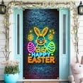 thumbnail image 6 of Mgcok Easter Wreath Door Flag Door Hanging Door Cover Decoration Spring Easter Decor For Front Door Festive, 6 of 9