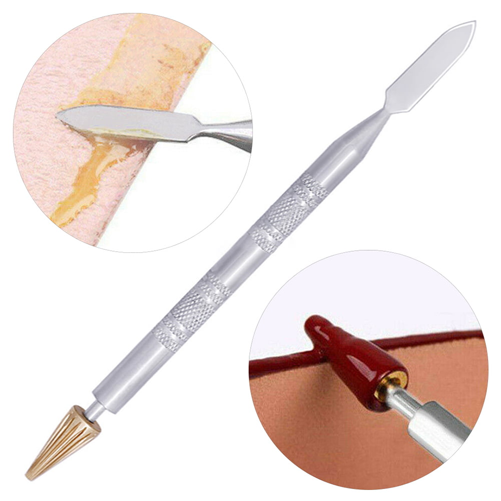 Leather Craft Top Edge Dye Applicator Pen Belt Edge Oil Paints Roller Tool Craft 