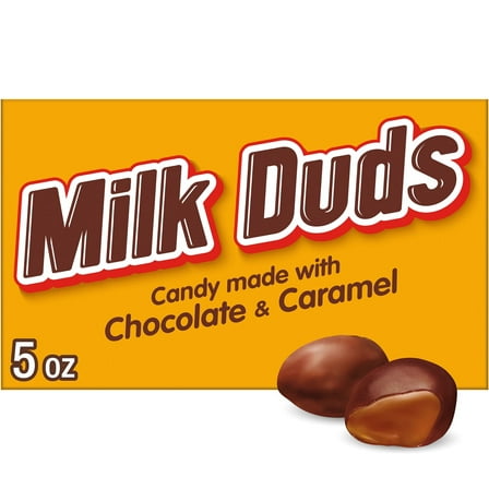 Milk Duds Chocolate and Caramel Candy, Box 5 oz pack of 2