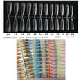 thumbnail image 4 of Puntas de uñas postizas Soidarity 24 piezas diseño ataúd estilo degradado ABS, 4 of 6