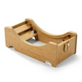 thumbnail image 3 of Cat Exercise Wheel, Wood Cat Treadmill with Lock, Silent Casters, Cat Running Wheel for Indoors Kitties, Double-Sided Corrugated Cardboard, Natural, 3 of 8