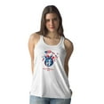 thumbnail image 2 of July 4Th U.S. Flag Racerback Tank Women -Image by Shutterstock, Female Large, 2 of 4