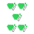 thumbnail image 1 of Riwesomey Paquete de 20 tapas de tuercas de rueda de coche, repuesto de tapa de cabeza de tornillo de cubo automático antioxidante 17-21mm a prueba de Verde 19 mm 5piezas Riwesomey CBP192309, 1 of 5