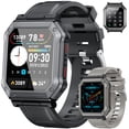 thumbnail image 1 of Reloj Inteligente Kimeag H31 Militar Llamadas Bluetooth 112 Modos Deportivos IPX8 Pantalla 1.91 Pulgadas, 1 of 5