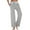 Gray, variant on ZZwxWA Wide Leg Yoga Pants with Pockets for Women, Comfy Cotton Lounge Pants Baggy, Low Rise Stretchy Athletic Pants Workout