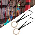 thumbnail image 1 of Training Rings, 1 Pair Pull Up Exercise Rings Universal 330lbs Capacity  for Full Body Workout, 1 of 7