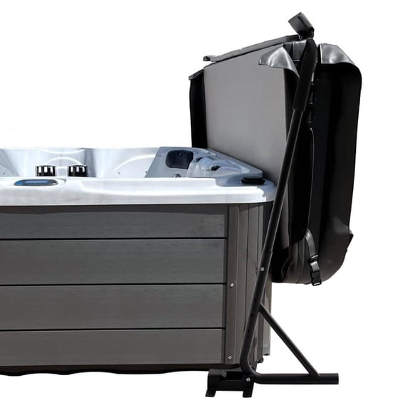 Reykilor Hot Tub Cover Lift, Adjustable Spa Cover Lifter Removal System for Most Rectangular Bathtubs, Hot Tubs, Spa, Height 31-41 inch Adjustable
