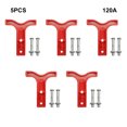 thumbnail image 3 of ZheElen Options Rouges et Grises Disponibles pour Poignée de Chariot Élévateur Électrique Tête de Charge Connecteur à Courant Élevé 120A Rouge 5 Pcs, 3 of 6