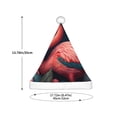 thumbnail image 3 of Bingfone Colorful Floral Flamingo for Kids Christmas Hat Santa Hat for Boys Girls Teenager for Christmas New Year Xmas Festive Holiday Party Supplies Gifts, 3 of 6