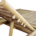 thumbnail image 5 of vidaXL 2-Person Sun Lounger with Cushions Bamboo, 5 of 5