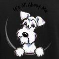 thumbnail image 3 of CafePress - White Schnazuer IAAM Women's Light Pajamas - Women's Short Sleeve Print T-Shirt and Pants Dark Cotton Pajama Set, 3 of 7