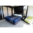thumbnail image 2 of Marigold Bedding Decorative Top Sheet Curlicue Navy/Grey Full XL 90x115, 2 of 4
