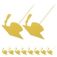 thumbnail image 3 of WEUVEB 24Pcs Graduation Cap Cupcake Toppers Golden Easy Insert Party Supplies, 3 of 8