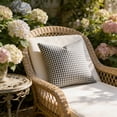thumbnail image 6 of 45x45cm Outdoor Waterproof Pillow Cover, Plaid Decorative Cushion Case, Square Washable Pillow Slip for Patio Pool Garden Sofa Farmhouse Decor, 6 of 6