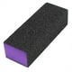 thumbnail image 1 of Black Purple Nail Finishing Polisher 3 Way Buffer Manicure File Polishing Block Smooth Tool, 1 of 6